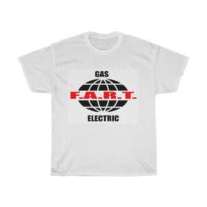 Gas FART Electric Unisex Heavy Cotton Tee