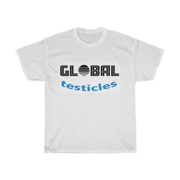 Unisex Heavy Cotton T-shirt - Global Testicles