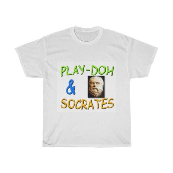 Play-Doh & Socrates Unisex Heavy Cotton Tee