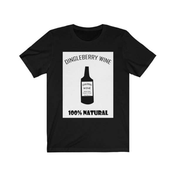 Dingleberry Wine Unisex Jersey Short Sleeve Tee - Image 2