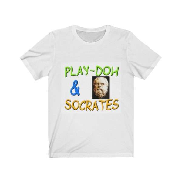 Play-Doh & Socrates Unisex Jersey Short Sleeve Tee