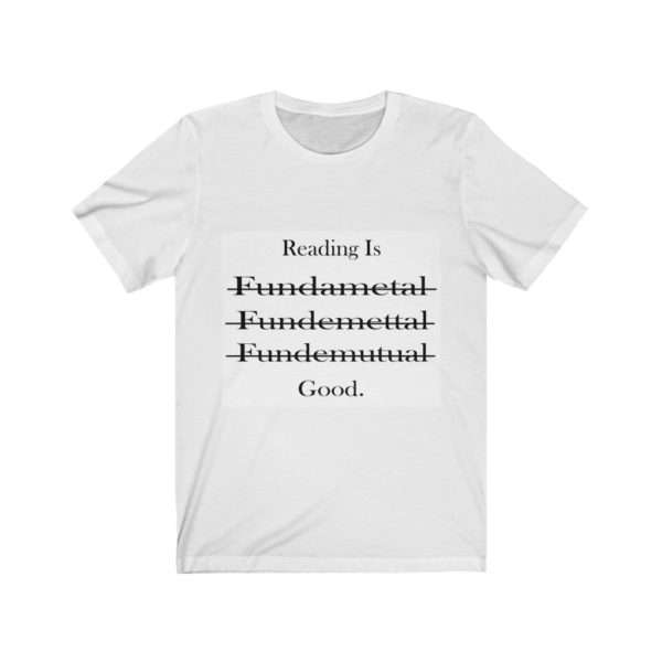 Reading Is Good Unisex Jersey Short Sleeve Tee