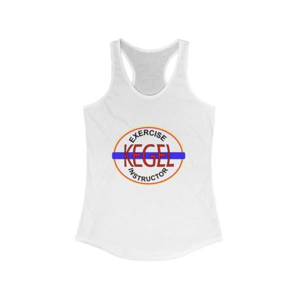 Funny Women's Ideal Racerback Tank Top - Kegel Exercise Instructor