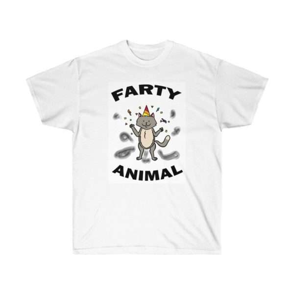 Humorous Unisex Ultra Cotton T-shirt - Farty Animal