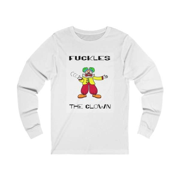 Unisex Jersey Long Sleeve T-shirt - Fuckles the Clown