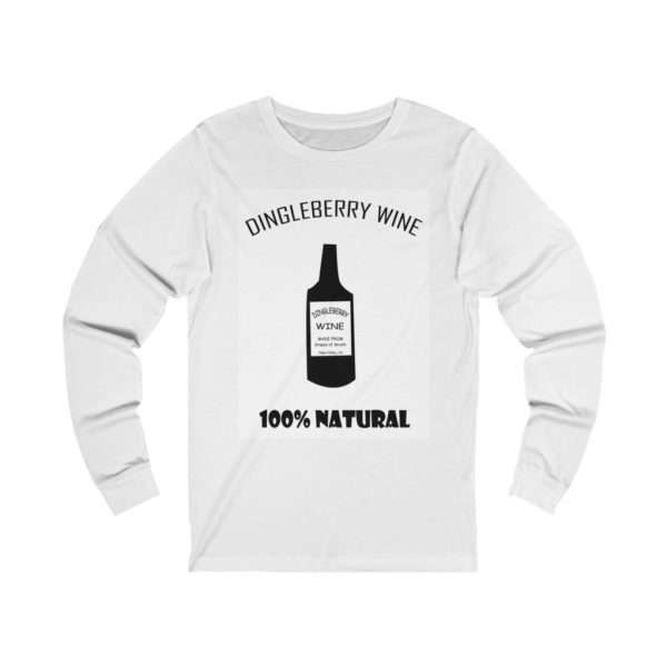 Dingleberry Wine Unisex Jersey Long Sleeve Tee