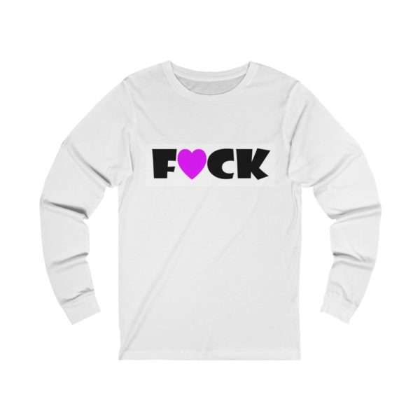 Unisex Jersey Long Sleeve T-shirt - F Heart CK