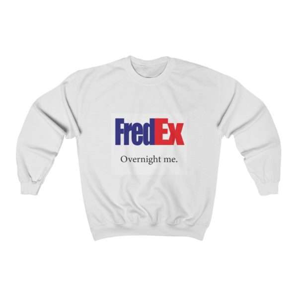 Unisex Heavy Blend Crewneck Sweatshirt - FredEx Overnight Me