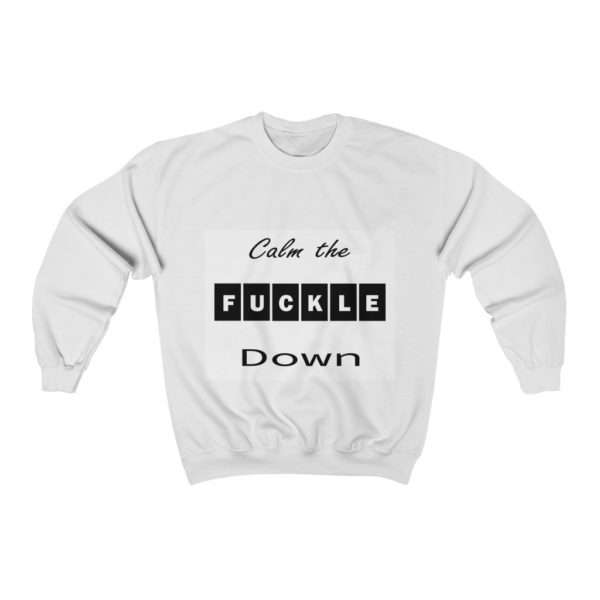 Unisex Heavy Blend™ Crewneck Sweatshirt - Calm the Fuckle Down