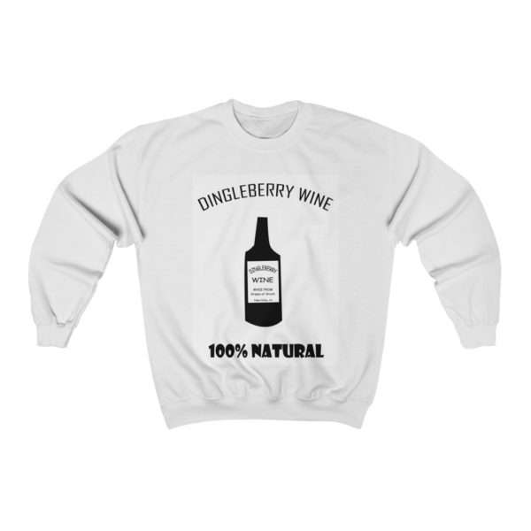 Funny Unisex Heavy Blend Crewneck Sweatshirt - Dingleberry Wine