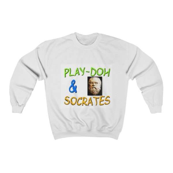 Play-Doh & Socrates Unisex Heavy Blend™ Crewneck Sweatshirt