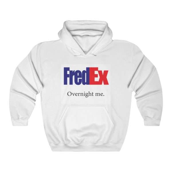 Unisex Heavy Blend Hoodie Sweatshirt - FredEx Overnight Me