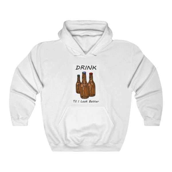 Unisex Heavy Blend™ Hooded Sweatshirt - Drink Til I Look Better