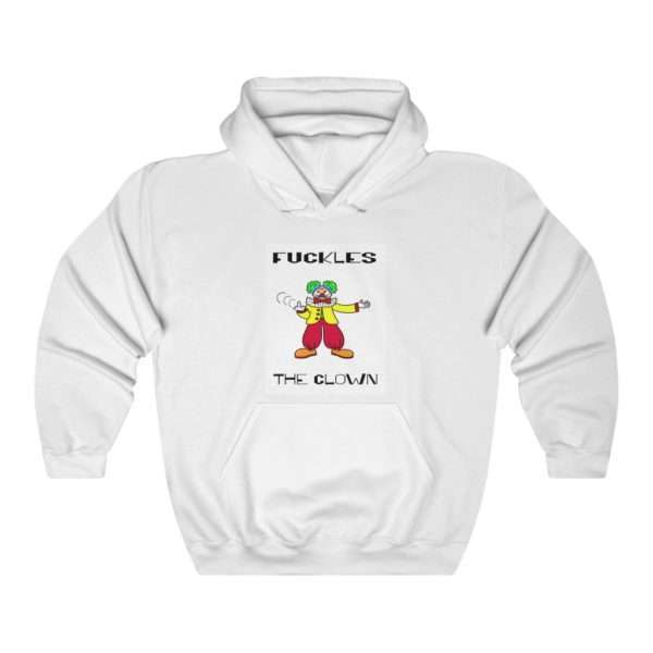 Unisex Heavy Blend™ Hoodie Sweatshirt - Fuckles the Clown