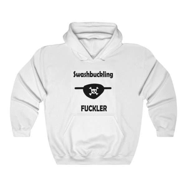 Unisex Heavy Blend™ Hooded Sweatshirt - Swashbuckling Fuckler