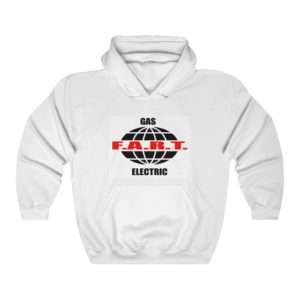 Gas FART Electric Unisex Heavy Blend™ Hooded Sweatshirt