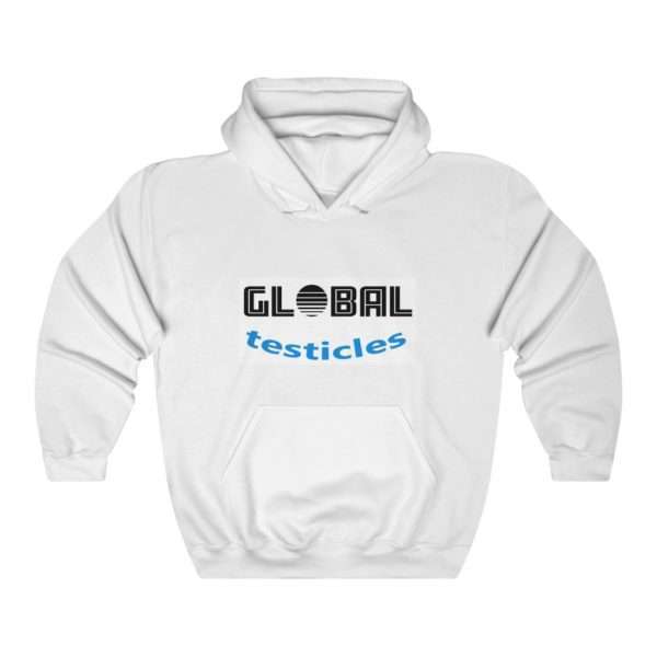 Funny Unisex Heavy Blend™ Hoodie Sweatshirt - Global Testicles