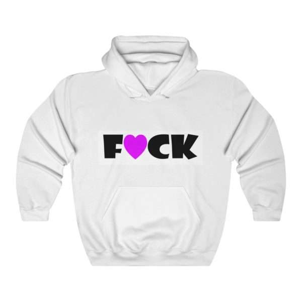 Unisex Heavy Blend™ Hoodie Sweatshirt - F Heart CK