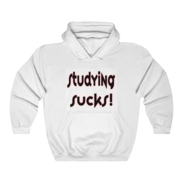 Studying Sucks Unisex Heavy Blend™ Hooded Sweatshirt