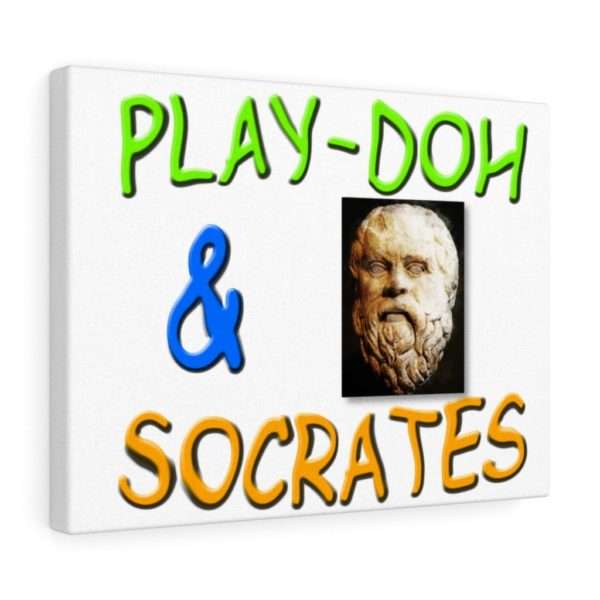 Play-Doh & Socrates Canvas Gallery Wraps - Image 2