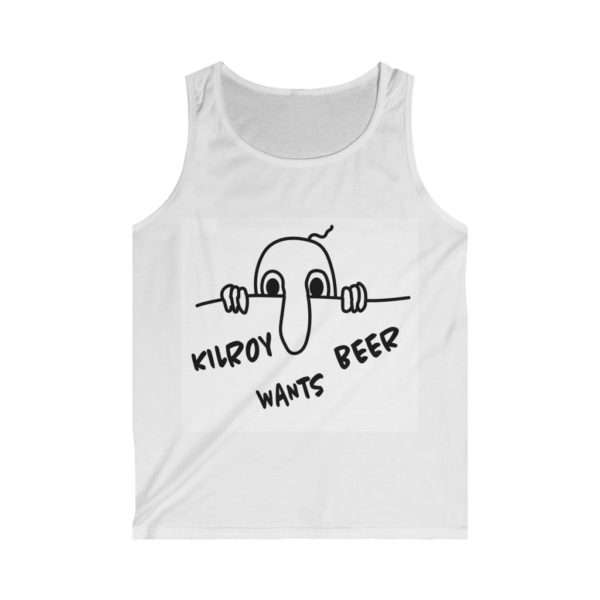 Kilroy Wants Beer Men's Softstyle Tank Top