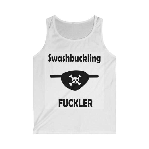 Men's Softstyle Tank Top - Swashbuckling Fuckler