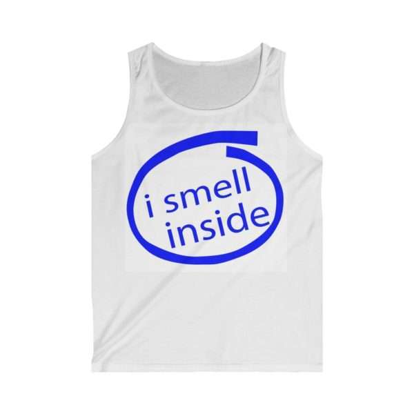 Funny Men's Soft-style Tank Top - I Smell Inside