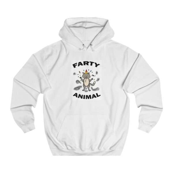 Farty Animal Unisex College Hoodie