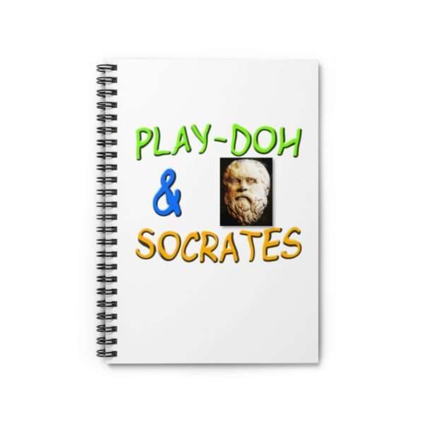 Play-Doh & Socrates Spiral Notebook - Ruled Line - Image 2