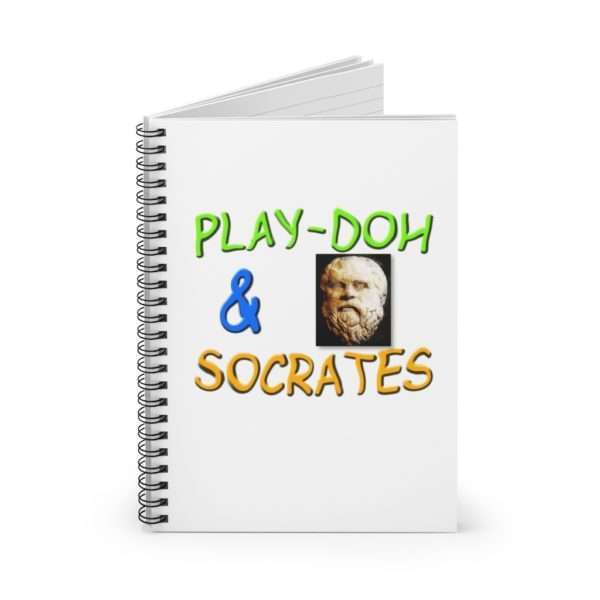 Play-Doh & Socrates Spiral Notebook - Ruled Line - Image 3