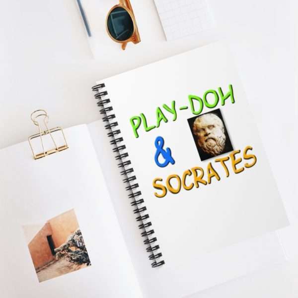 Play-Doh & Socrates Spiral Notebook - Ruled Line - Image 5