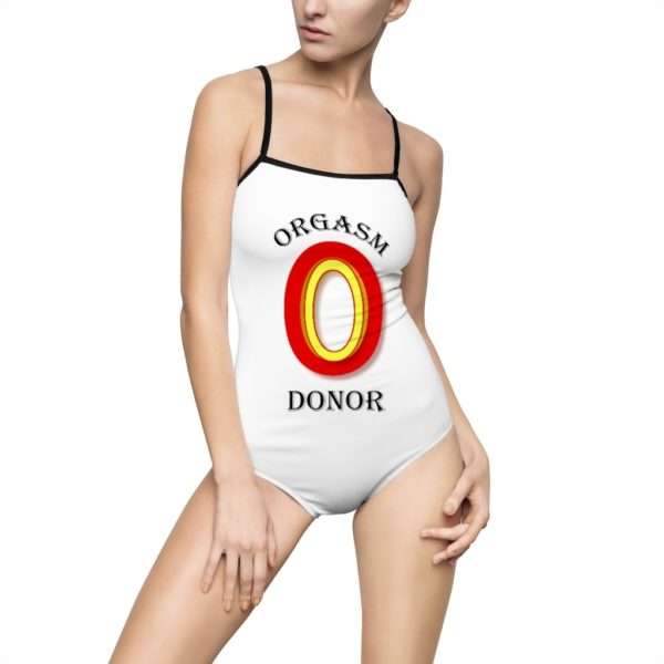 Orgasm Donor Women's One-piece Swimsuit