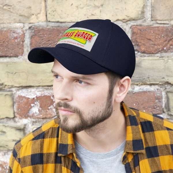 Bypass Burger - Home of the Quadruple ByPass Unisex Twill Hat - Image 9