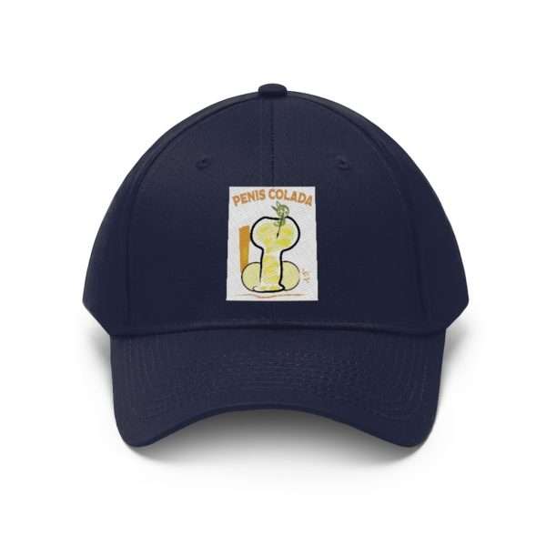 Funny Unisex Twill Hat - Penis Colada - Image 5