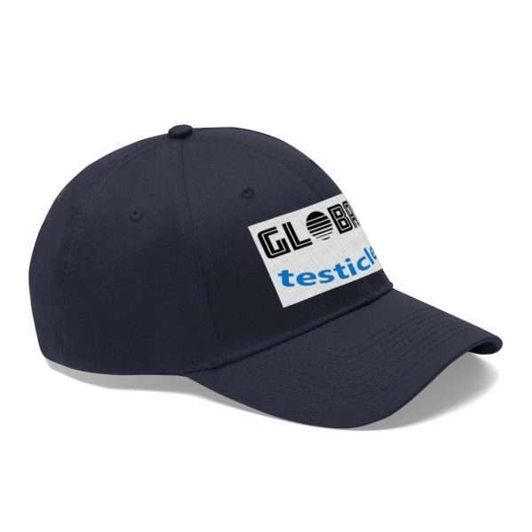 Funny Unisex Twill Hat Cap - Global Testicles - Image 11