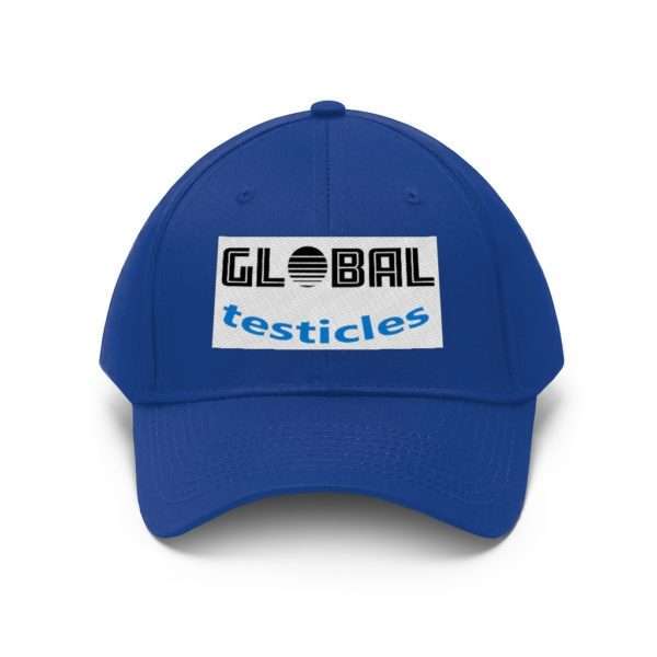 Funny Unisex Twill Hat Cap - Global Testicles - Image 15