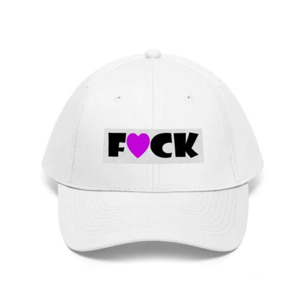 Unisex Twill Hat Cap - F Heart CK