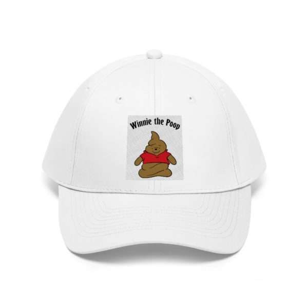 Funny Unisex Twill Hat - Winnie the Poop