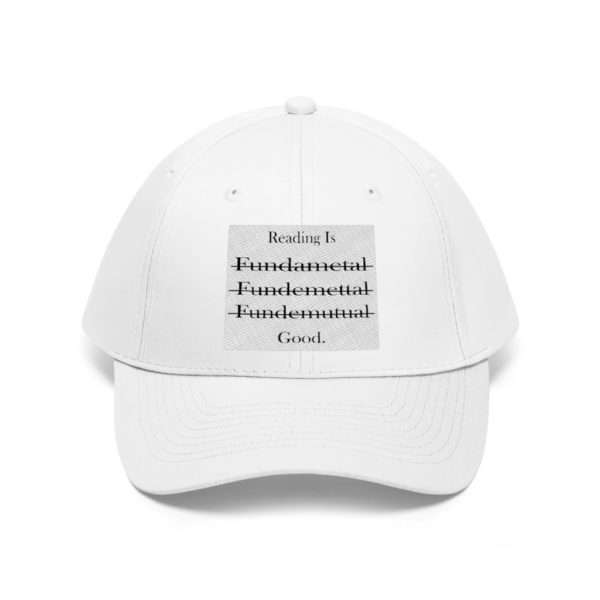 Reading Is Good Unisex Twill Hat