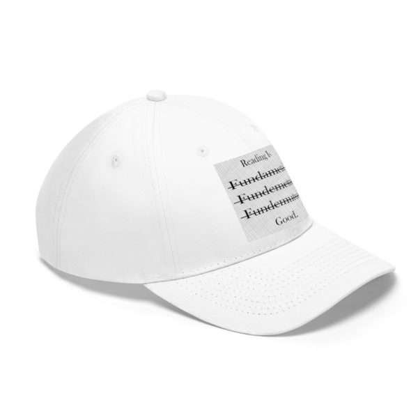 Reading Is Good Unisex Twill Hat - Image 2