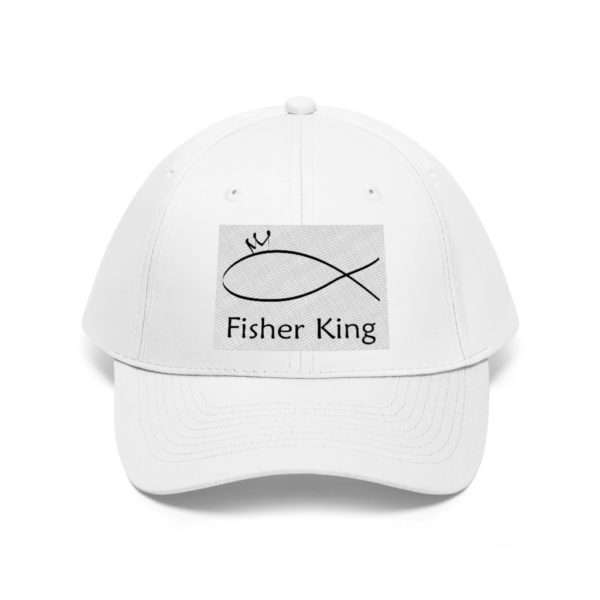 Funny Unisex Twill Hat Cap - Fisher King - Image 2