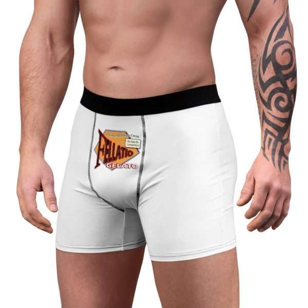 Funny Men’s Undies Boxer Briefs - Fellatio Gelato - Image 4