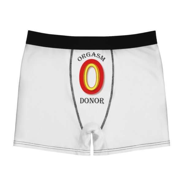 Funny Men’s Undies Boxer Briefs - Orgasm Donor - Image 2