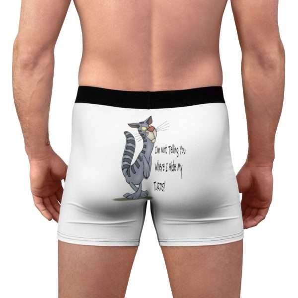 Funny Men’s Undies Boxer Briefs - I'm Not Telling You Where I Hide My Turds