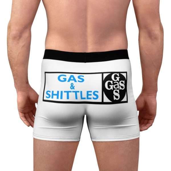 Humorous Men’s Undies Boxer Briefs - Gas & Shittles