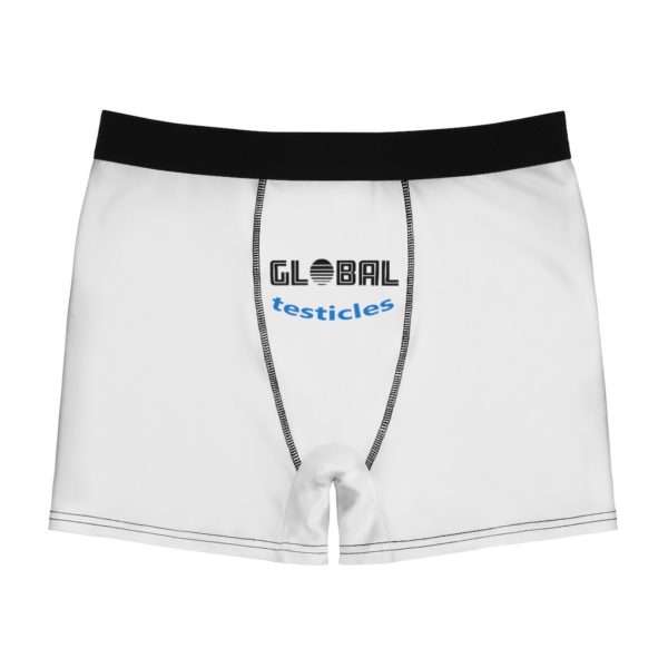 Funny Men's Boxer Briefs Underwear - Global Testicles - Image 2