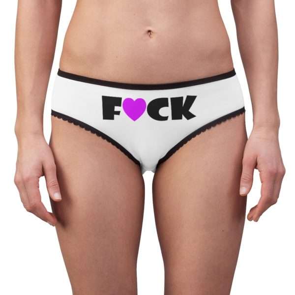 Funny Women’s Panties Briefs - F Heart CK