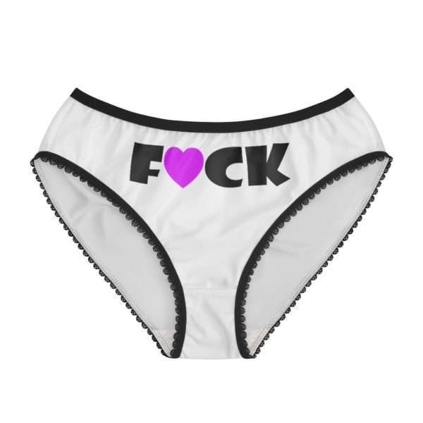 Funny Women’s Panties Briefs - F Heart CK - Image 2