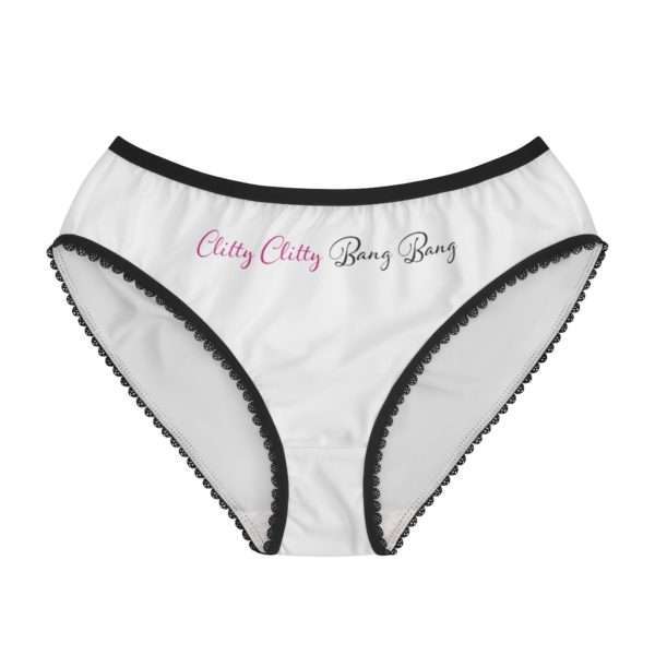 Funny Women’s Panties Briefs - Clitty Clitty Bang Bang - Image 2