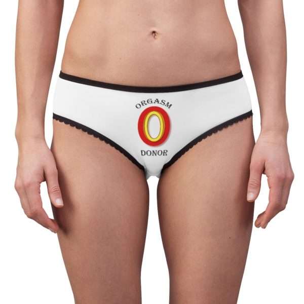 Funny Women’s Panties Briefs - Orgasm Donor